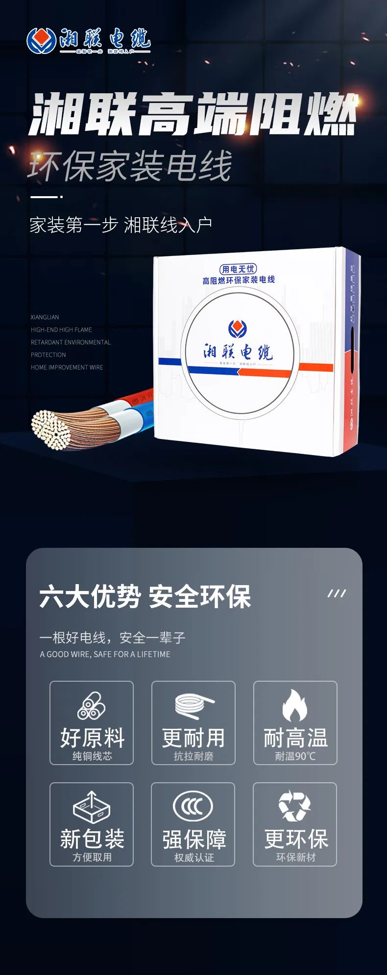 高端新品，雙層防護(hù) 品質(zhì)升級，安全加倍 #安全用電你我湘聯(lián)