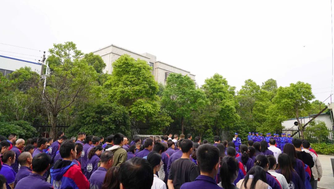 以練筑防 | 湘聯(lián)電纜大型消防演練圓滿完成！